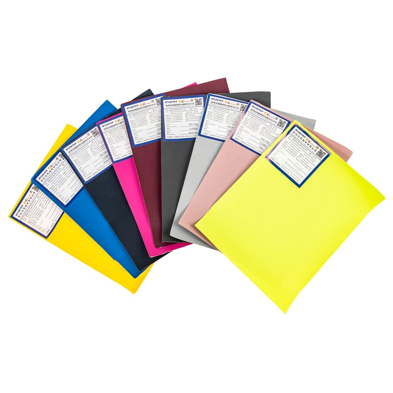 TPU Color Film Heat-Resistant Decoration for Auto & Footwear (1)
